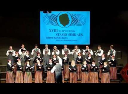Embedded thumbnail for International Stasys Simkus choir competition 